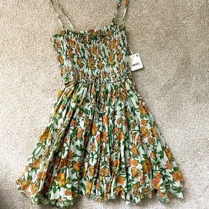 Free People Ollie Smocked Tunic, Small